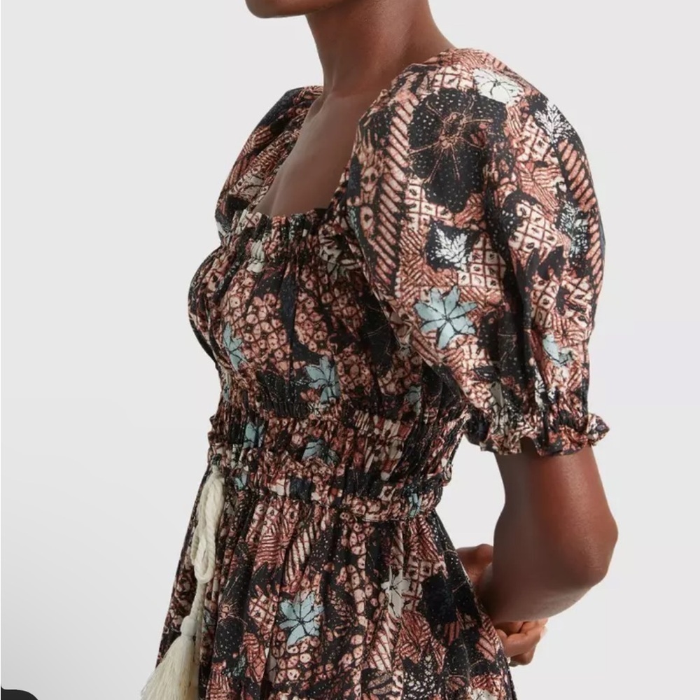 NWOT ULLA JOHNSON Midi Iliana Dress Sz 0 - Picture 7 of 11